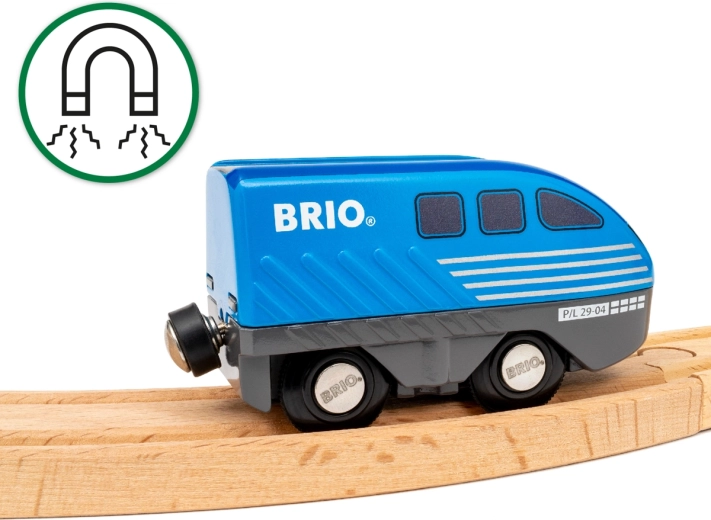 Magnetische BRIO-koppelingen voor eenvoudig aankoppelen