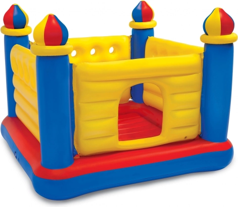 Opblaasbaar springkasteel voor kinderen 174 × 174 × 122 cm INTEX
