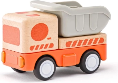 Verlicht vrachtwagen met muziek Woody