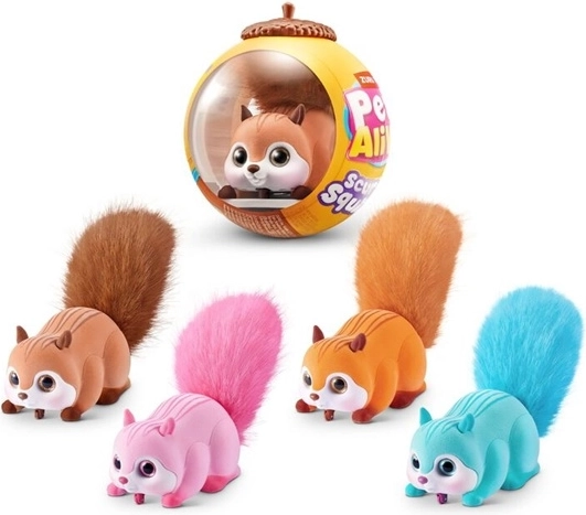Interactieve pluchen eekhoorn ZURU Pets Alive Scurry’n Squirrel - 1 stuk