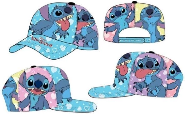 Veelkleurige kinderpet Lilo & Stitch