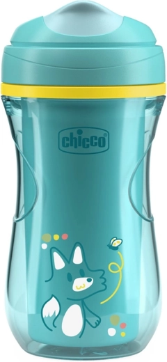 Chicco Active thermobeker met harde tuit teal 266 ml 14m+