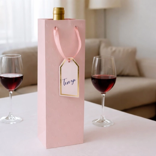 Voor 1 fles wijn of mousserende wijn