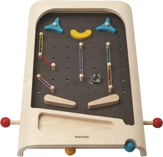 Klassieke pinball met flipperbediening