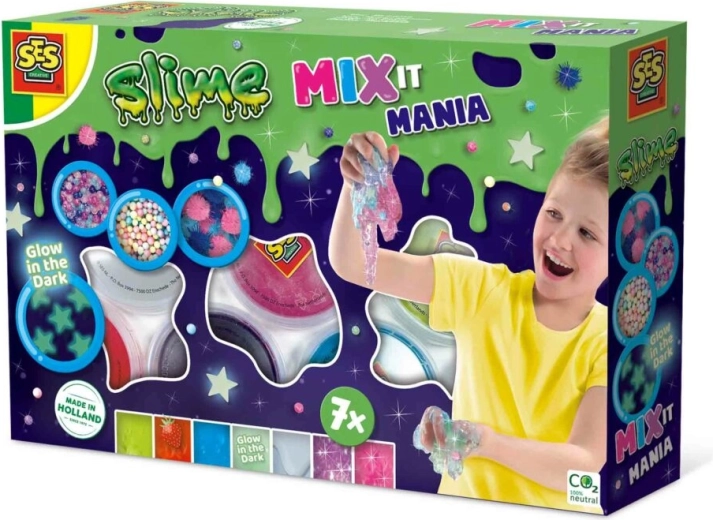 7 potjes slime voor eindeloze combinaties