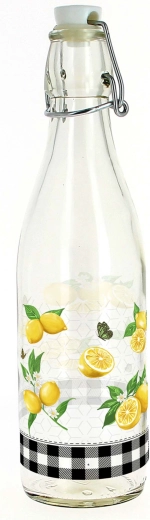 Fles met beugelsluiting 540 ml citroen