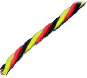 Drie-aderige getwiste servokabel Hitec 3 × 0,33 mm - 1 m