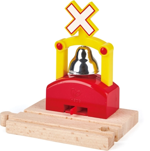Hape automatische spoorwegovergangbel voor houten treinbaan