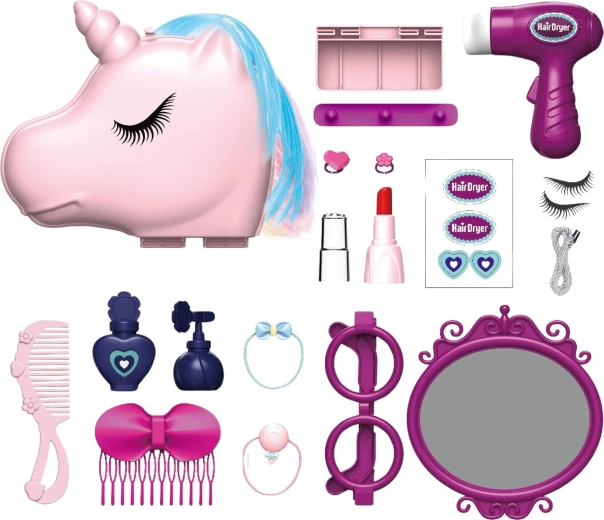 Complete set voor spel in de beautysalon