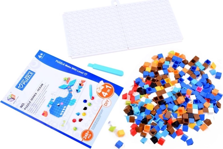 Makkelijk leggen en stevige bevestiging van de stukjes