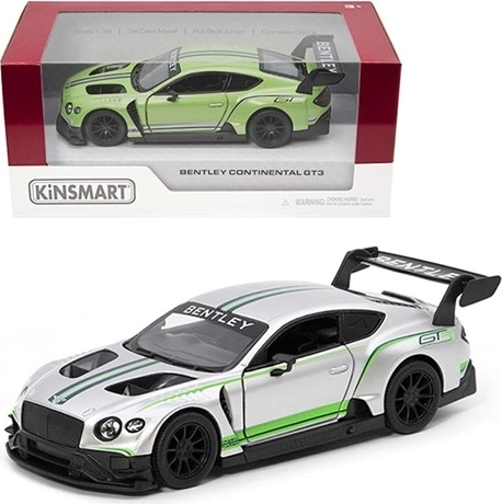 Model van de Bentley GT3-racewagen