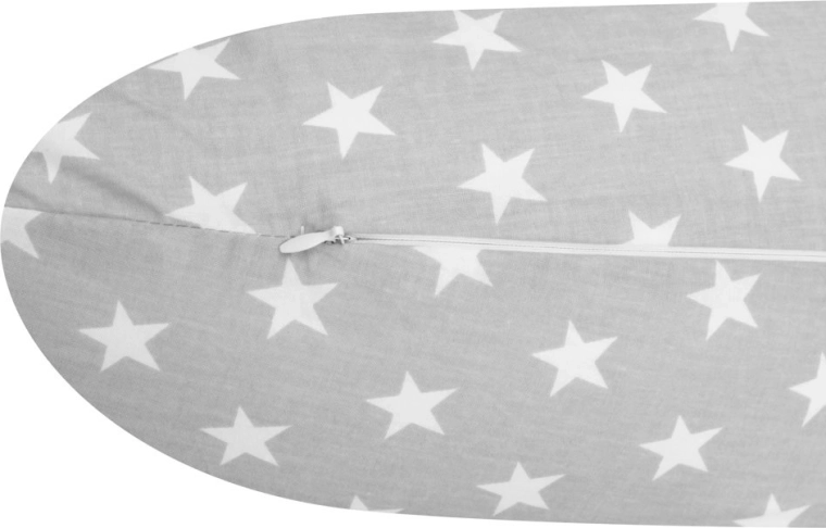 Afneembare katoenen hoes met rits