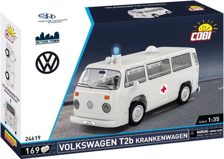 Cobi Volkswagen T2b ambulance 1:35 (169 blokjes)
