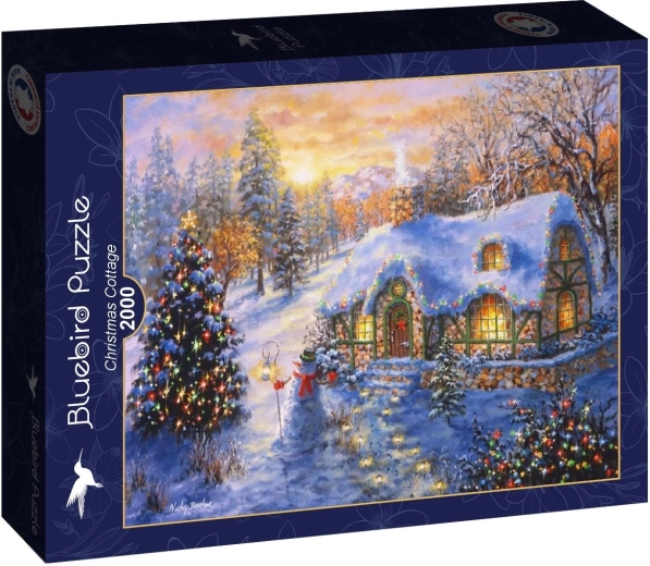 Bluebird puzzel kersthut 2000 stukjes