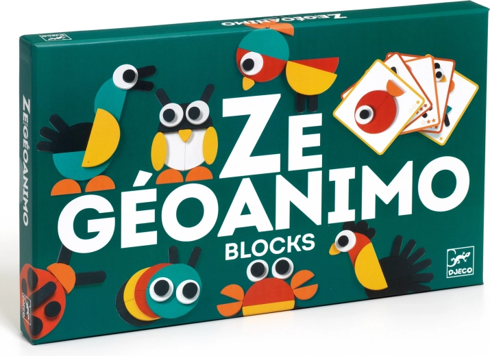 Djeco houten puzzel geometrische vormen