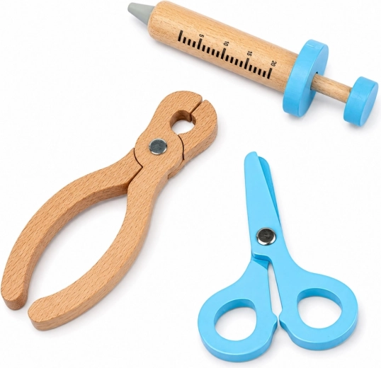 Houten, veilig gevormde instrumenten