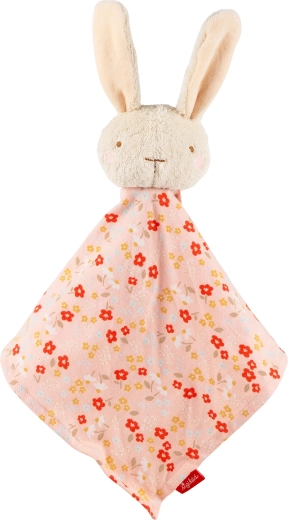 Eerste knuffeldoekje (comforter) konijntje roze 32 cm Sigikid