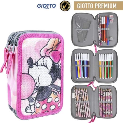 Disney Minnie Mouse driedelige schoolpennenzak