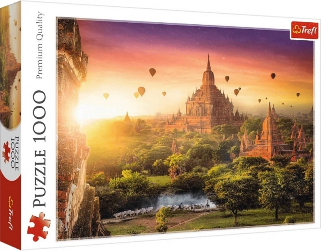 Puzzel 1000 stukjes – oud tempelcomplex in Myanmar TREFL