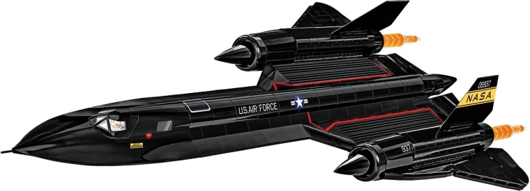 Iconische SR-71 op schaal 1:48 met opvallende bedrukking