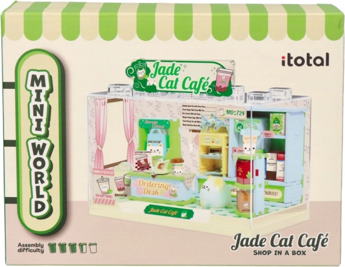 i-Total mini DIY kattenkoffiebar-wereld
