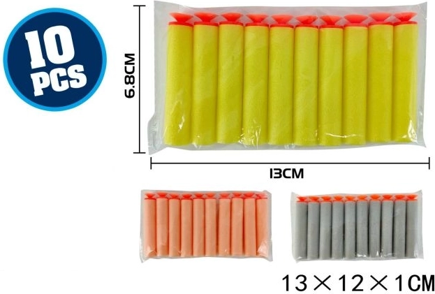 Schuimpijltjes voor blaster