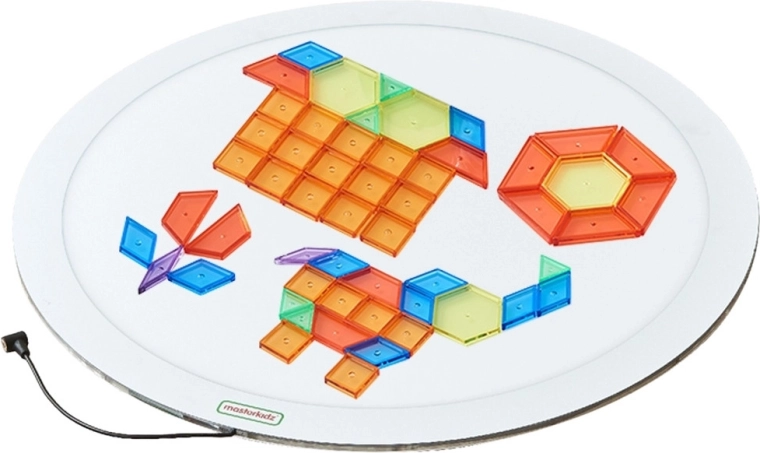 Groot rond oppervlak voor individueel en groepswerk