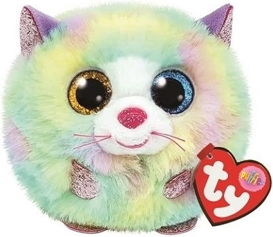 Ty Puffies Meteor pluche kat heather