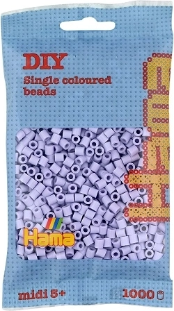 Hama Midi strijkkralen lila 1000 stuks
