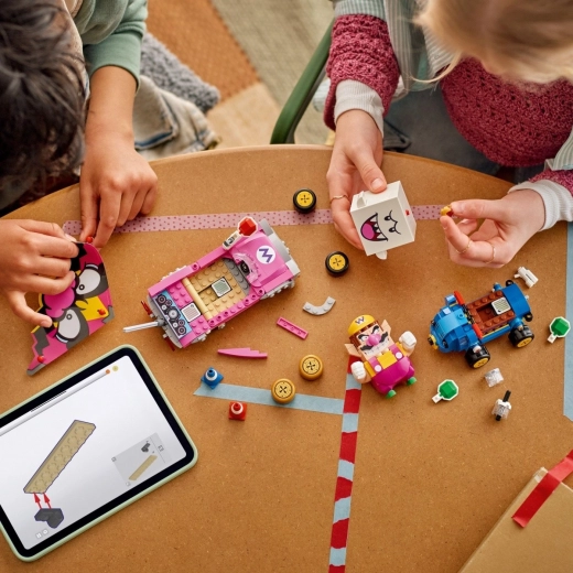 Interactieve effecten met LEGO Mario, Luigi en Peach