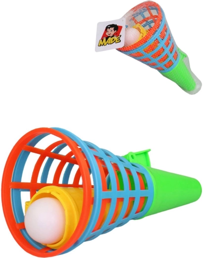 Kinderspel Catchball – set met 2 mandjes en een bal