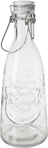 Glazen fles met klepsluiting 1,15 l