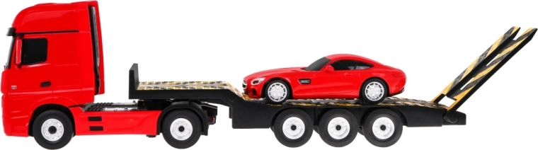 Realistische set met functionele oprijplaat