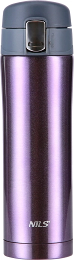 Thermosfles NILS Camp 430 ml paars