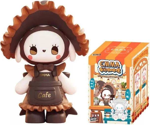 Lucky Emma verzamelbeeldje Secret Forest Coffee Shop blind box - 1 stuk