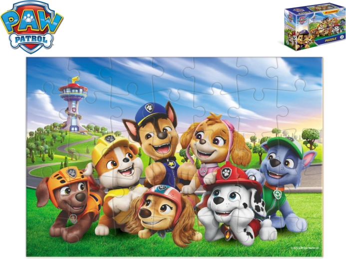 Puzzel Paw Patrol in doosje 35 stukjes