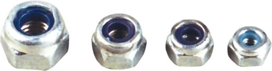 Zelfborgende nylon moeren M4 JAMARA, 10 stuks