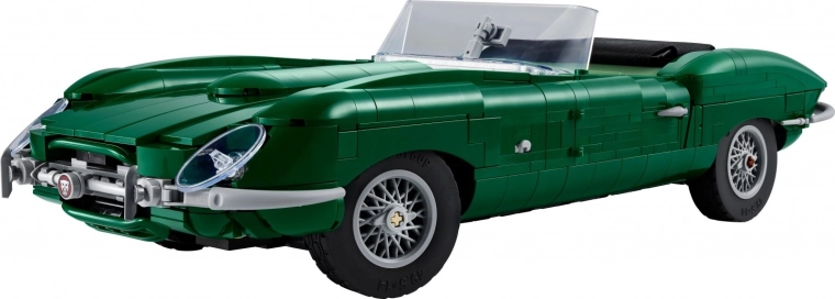 Iconische Jaguar E‑Type als displaymodel