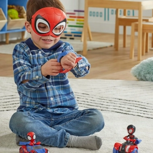 Masker voor rollenspel zoals in de wereld van Spidey