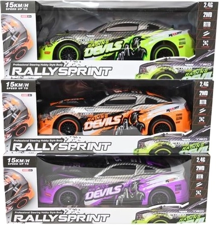 Rally Sprint sportwagen op afstandsbediening 2,4 GHz