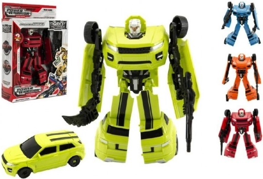 Speeltje Transformer Auto/Robot Plastic 18cm