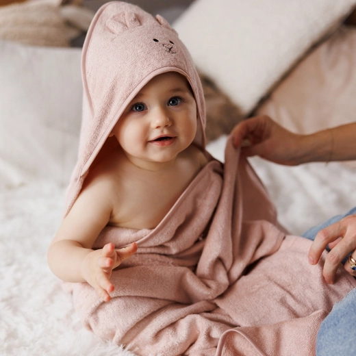 Capuchon voor warmte en comfort na het bad