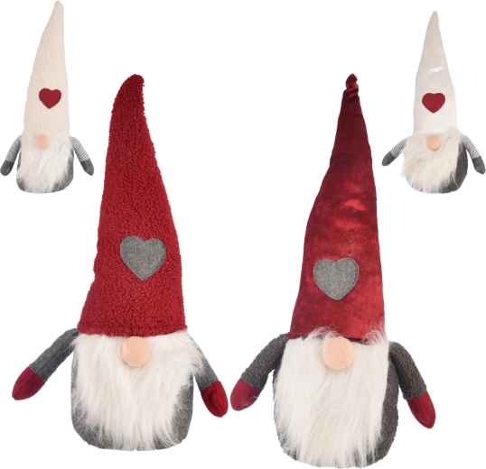 Deurstopper Pluchen kabouter (assorti 4 varianten)