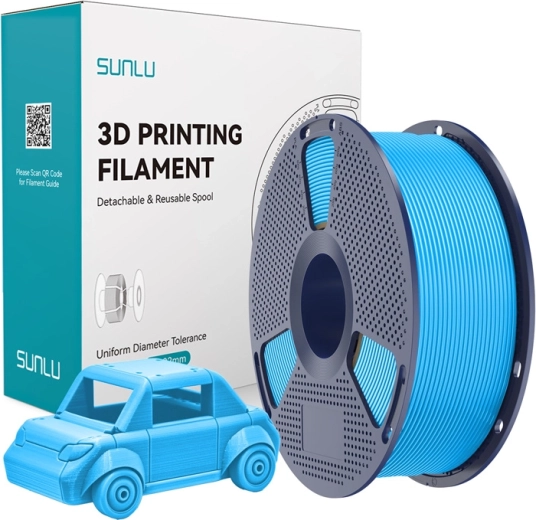 Sunlu PETG-filament azuurblauw