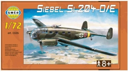 Vliegtuigmodel Siebel Si 204 D/E 1:72
