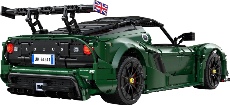 Iconisch LOTUS design op schaal 1:8