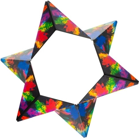 Felle kleuren en kaleidoscopisch effect