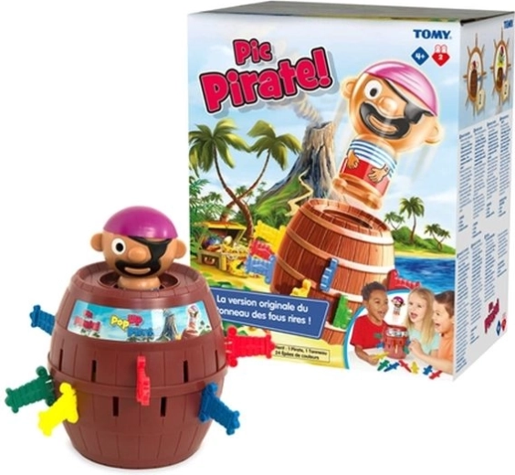 Tomy spel Ton met springende piraat