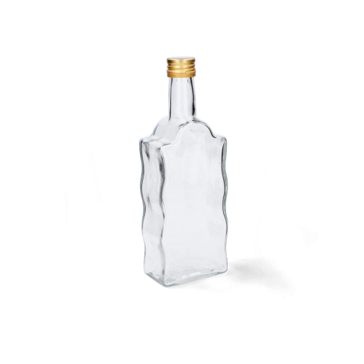 Glazen fles Fala 200 ml met schroefdop