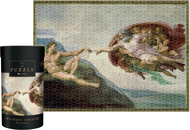 Legpuzzel De Schepping van Adam 1000 stukjes – kunst INTERDRUK